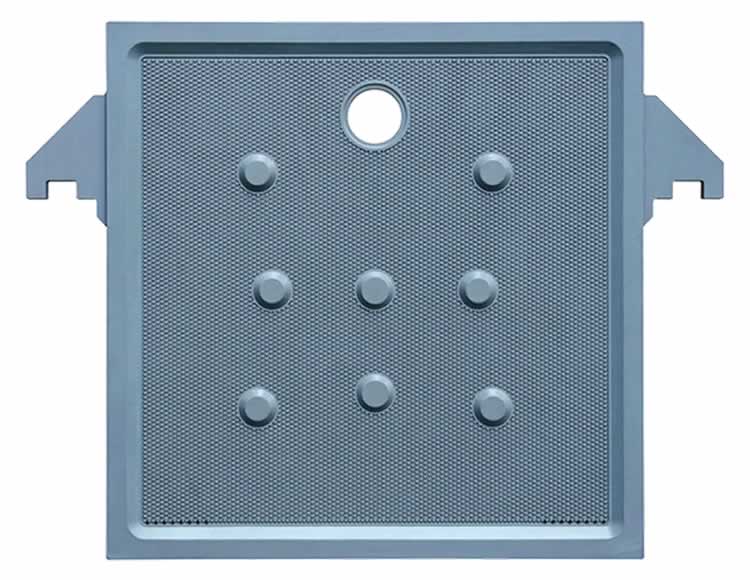 Modelo 2500 Placa de filtro de membrana de alta presión