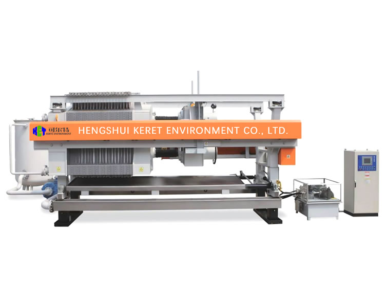 Modelo 1600 Prensa de filtro de membrana de un solo tiro